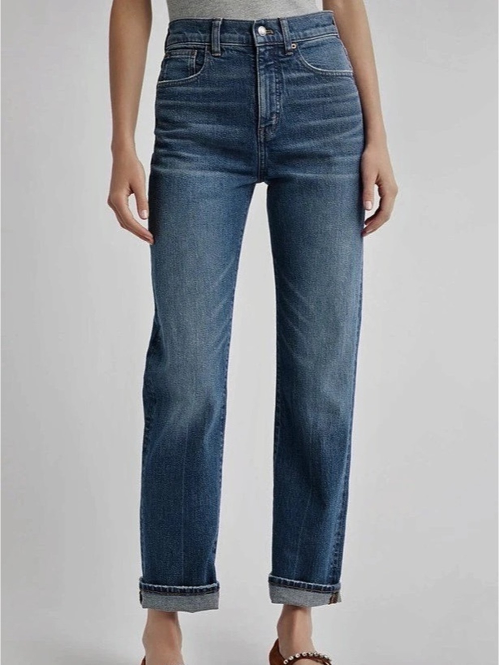 Madewell High Waist 90s Straight Leg Women's Straight Leg Jeans